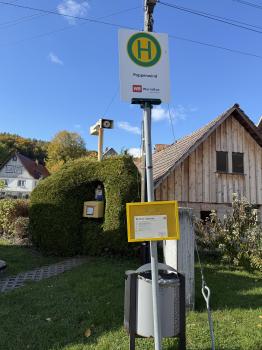 Bushaltestellen (Poppenwind/Auengrund)